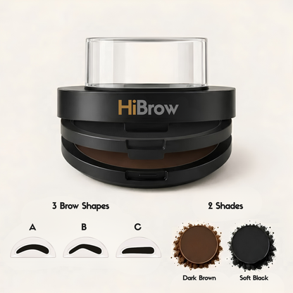 HiBrow Two-Color Precision Brow Stamp